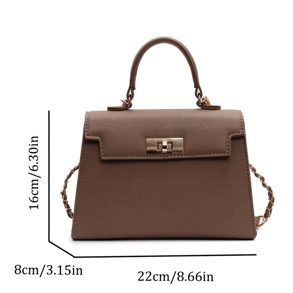 Mini Kelly Faux Leather Bag - Picture 5 of 5